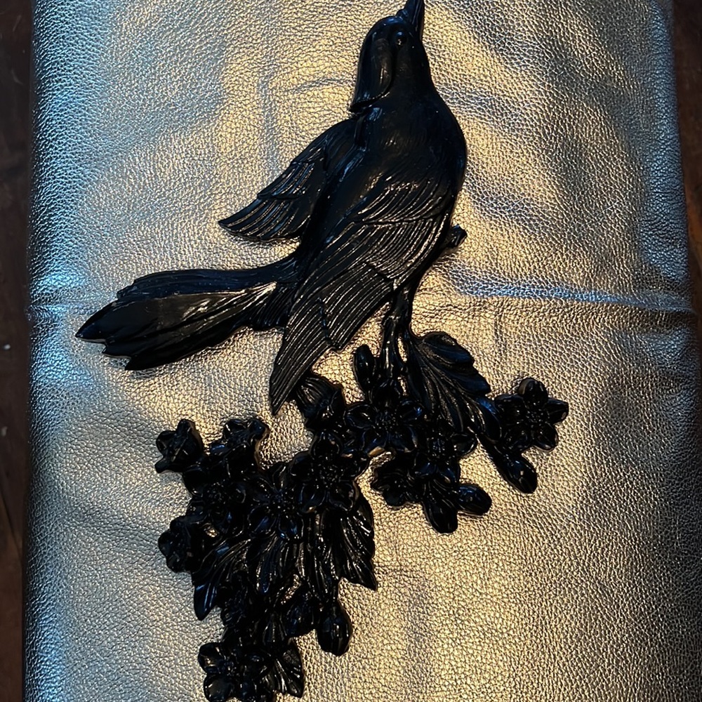 Bird on Branch Wall Plaque
